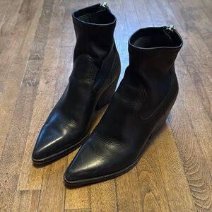 Dolce Vita Shanta Western Bootie | Black | 6